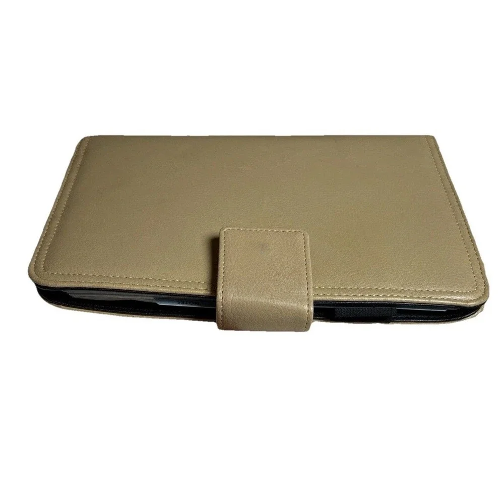 Franklin Covey 365 Beige Planner Organizer 7 Ring Binder Faux Leather Work